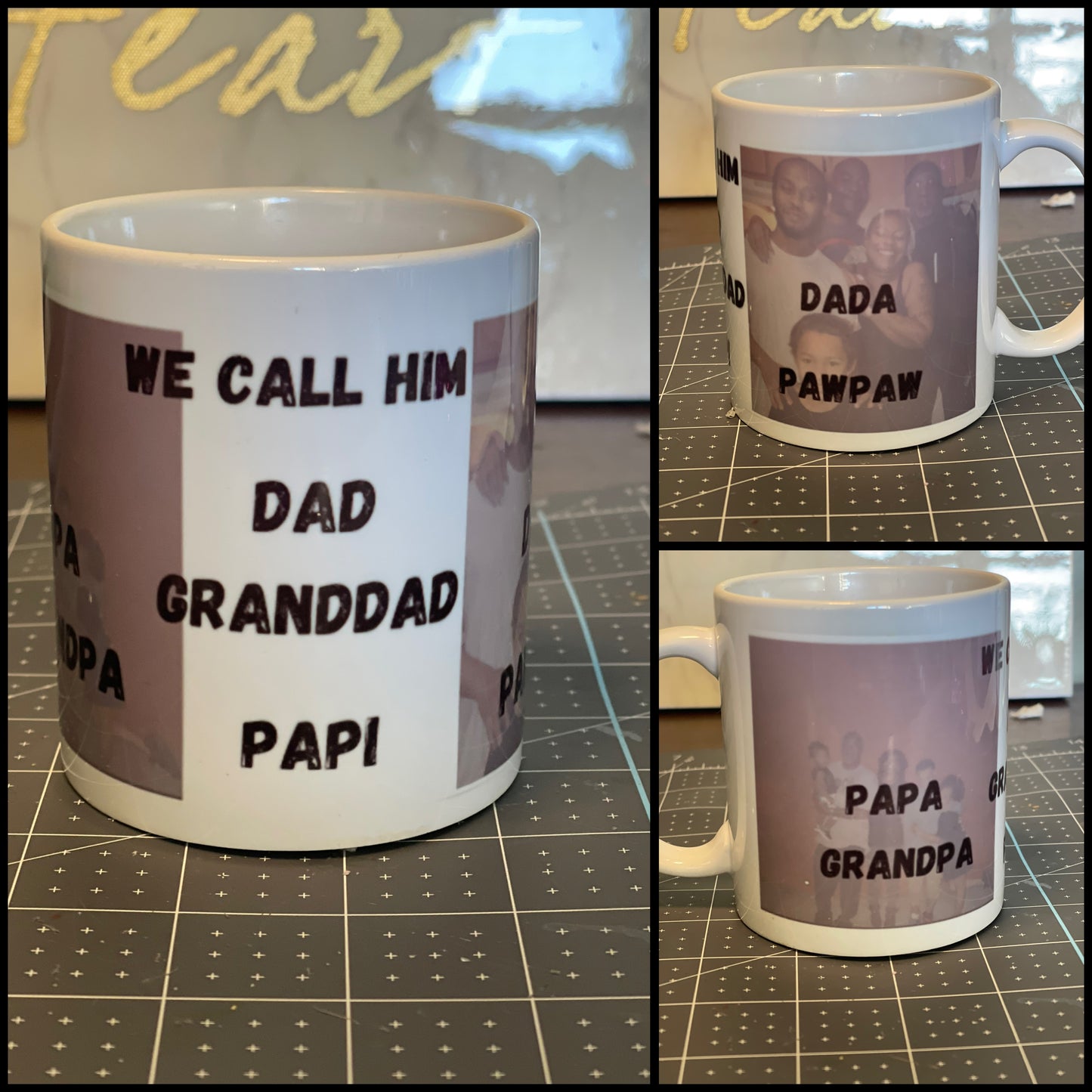 What We Call Him Fathers Day Picture Mug